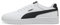 PUMA Unisex Court Classic CLEAN Sneaker, White Black, 44 EU