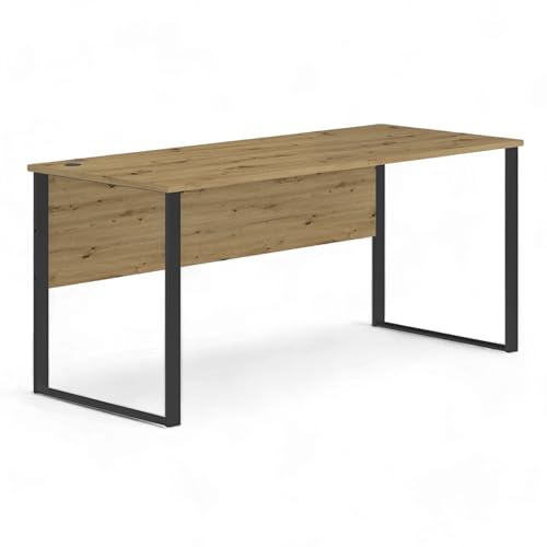 Amanda Schreibtisch in Artisan Eiche Optik - Moderner Bürotisch Computertisch für Ihr Home-Office - 170 x 77 x 73 cm (B/H/T)