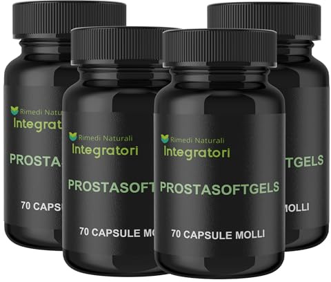 Serenoa Repens 280 Softgels per il benessere della Prostata e delle vie Urinarie, Prostasoftgels con 320 mg di olio di Saw Palmetto titolato al 90% in acidi grassi | Una al Giorno