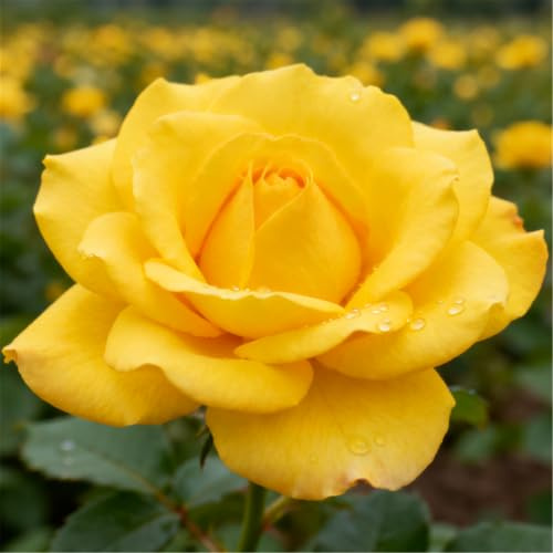 Rosa natural/rosa viva/perenne resistente al frío/florece todos los años-1 Rizoma-A
