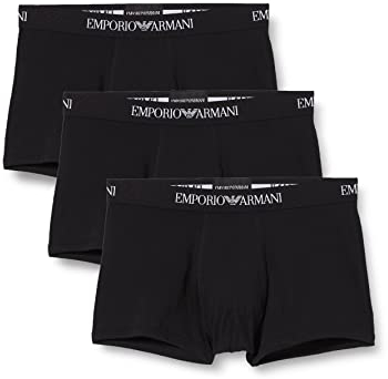 Emporio Armani Herren 111610cc722 Retroshorts, Schwarz (Nero/Nero/Nero 21320), XL EU