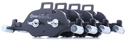 Brembo Bromsbelägg Fram Av Brembo Med Utjämningsvikter (P 06 107) Bromsbeläggsats För Fordonsspecifik Frontaxel