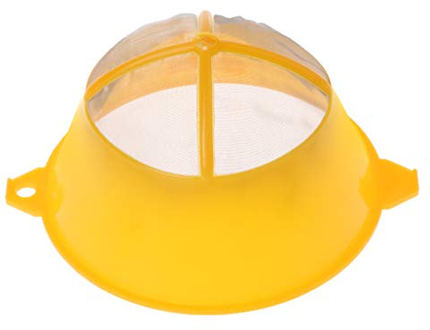 Mesh Strainer Reusable Paint Strainers,for best per,formance in any type of paint spray Yellow M
