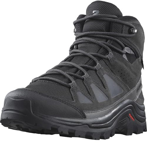 Salomon Herren Quest Rove Gore-tex Hiking Shoe, Black Phantom Magnet, 47 1/3 EU