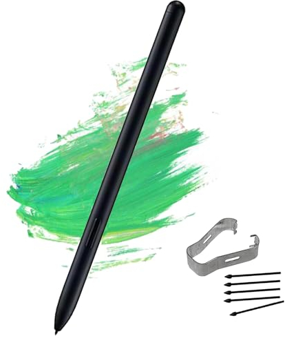 PeiDog Lápiz capacitivo de papel inteligente compatible con Lenovo Smart Paper Pen, escritura de baja latencia suave y sin retrasos, escritura instantánea a texto, sin carga con 5 puntas/puntas de rep