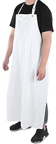 Generic PVC Skyddsförkläde Vattentätt Lätt Säkerhetsarbetskläder för Matlagning och Städning 120x90cm