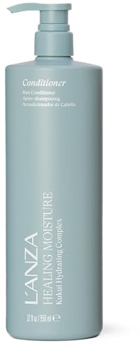 L'ANZA Conditioner mit pflegender Kukuinuss, Pflegespülung für perfektes, seidiges Haar, geeignet für alle Haartypen (1000 ml)