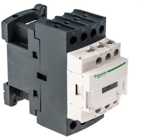 Schneider Electric, TeSys D contactor - 4P(2 NO + 2 NC) - AC-1 - <= 440 V 25 A - 110 V AC coil, LC1D128F7