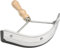 USG Schweißmesser, rund, aus Metall mit Holzgriff