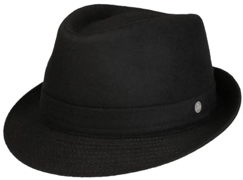 LIERYS Aneb Trilby Cappello in Lana Vergine da Uomo e Donna Feltro Made in Italy Rivestimento in Teflon Impermeabile Autunno Inverno