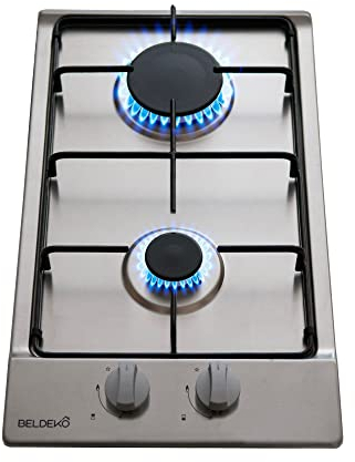 BELDEKO - Plaque De Cuisson 2 ZONES/INOX - GAZ BOUTEILLE