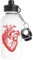 Überdimensional Anatomisch Herz Wasserflasche Rostfreier Stahl Reisender Weiß Water Bottle Stainless Steel Traveller White