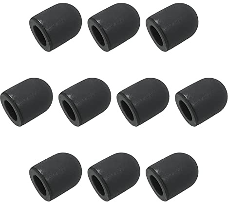 MECCANIXITY 30pcs 5mm Stylus Pen Fine Tips Conductive Rubber Capacitive Touch Screen Pens Tip Soft Universal Replacement