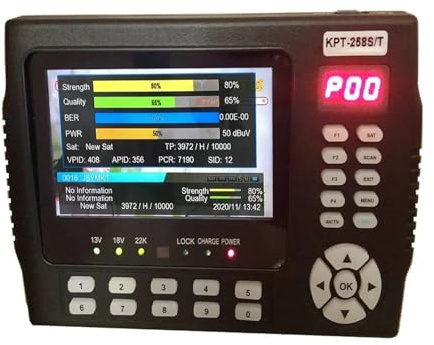 AYJYZHIAG KPT-258S/T HD DVB-S2 DVB-T/T2 DVB-C Combo KPT-258ST+ HD Detector de Satélite Digital H.265 vs Kpt716ts WS-6933 ST-5150(KPT-258ST NO AHD)