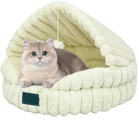 Generico Cuccia Riscaldante per Gatti - Cuccia Calda per Cani - Morbida Antiscivolo per Cuccioli e Gattini,Ideale per Camera da Letto Soggiorno Studio Riposo Notturno e Diurno Post