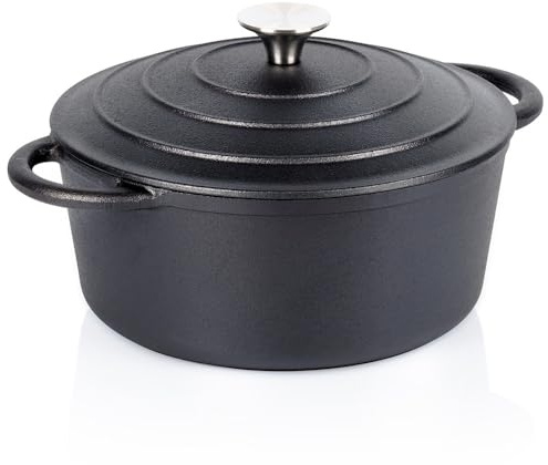 Casseruola con coperchio in ghisa CAST LINE 22 cm, 2,6 l | Pentola per carne, pentola per zuppa, pentola per arrosti