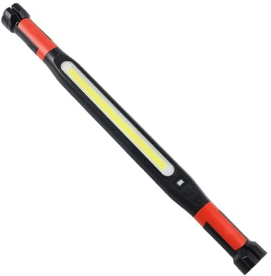 Zqxnt Luz de trabajo LED giratoria de 360 grados con base impermeable, lámpara de inspección para reparación de automóviles al aire libre, linterna para taller de reparación de automóviles