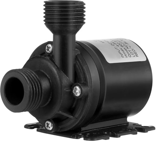 UEETEK DC 12V 800L / H 5M Sin escobillas Bomba de Agua Sumergible para la Piscina de la Fuente Sistema de circulación Solar Sistema de circulación de Agua