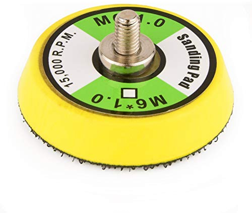 Nueva amoladora excéntrica neumática Mini Amoladora angular/pulidora Mini Recta Roja potente (almohadilla de lijado 50 mm), 1 pieza