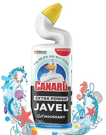 Canard WC Extra Power Gel Javel Moussant Marine 750 ml