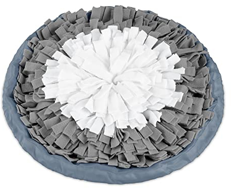 Navaris Schnüffelteppich Spielzeug Suchteppich für Hunde - Schnupperteppich aus Polyester - Hundespielzeug Beschäftigung für Hund - waschbar