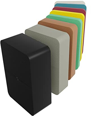 1225 Piece Spacer Set Plastic, Glazing Blocks Assortment, 60 mm x 40 mm x 1.5 - 20 mm, 5 x 200 Pieces (1.5 - 5 mm), 1 x 100 Pieces (10 mm), 1 x 75 Pieces (150 Pieces (20 mm) Window Wedges Set