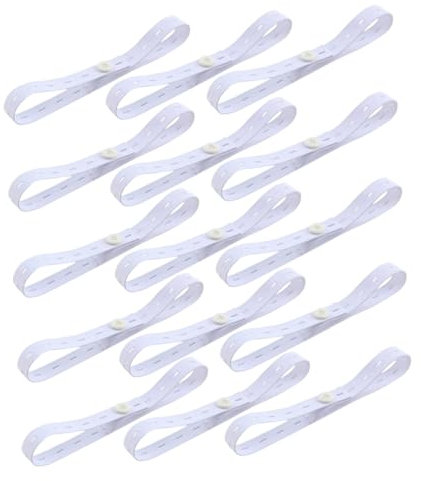 ULDIGI 15stücke Elastische Windelschnallen Für Kleinkinder Verstellbare Befestigungsschnallen Windelgürtel Windelverschlussschnallen Praktische Windelbefestigung