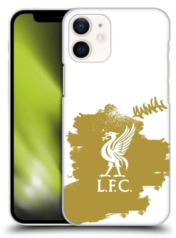 Head Case Designs Officially Licensed Liverpool Football Club Liverbird In White Graffiti Art Hard Back Case Compatible With Apple iPhone 12 Mini