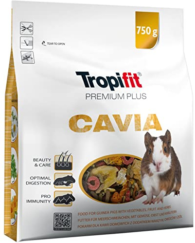 CAVIA Premium Plus 750g - komplett mat för marsvin