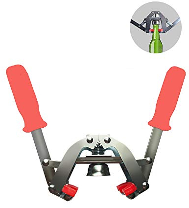 Bamboost Manual Bottle Capper Accessory for Home Brew Beer Making Lemonade Glass Bottles
