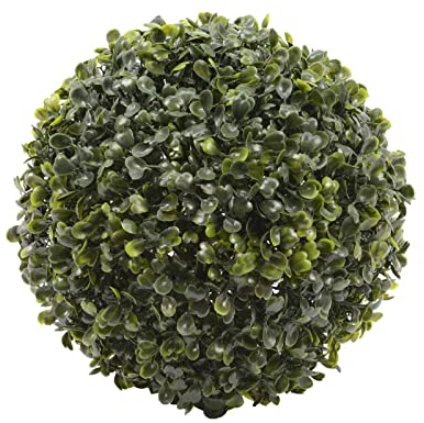 CHICCIE Buchsbaumkugel Grün 13cm - Deko Dekoration Kugel Buchsbaum Dekokugel