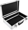 Youyijia Flight Case 40X24X12.5Cm Toolbox Lockable Tool Case Aluminium Box Tool Cases Hard Key Secured Camera Case Silver Tool Storage Case for Storage Transportation