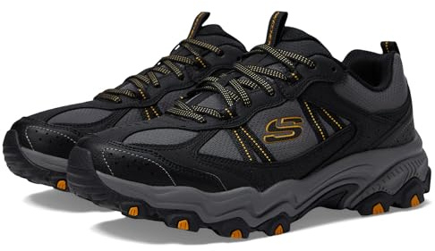 Skechers Men's Stamina at Upper Stitch, Black/Black, 8.5 Wide