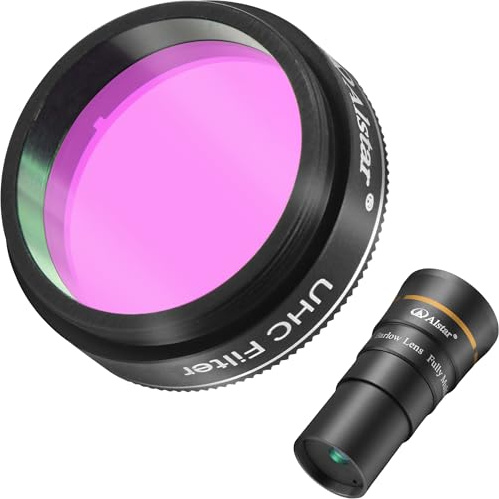 Alstar 1.25 UHC Filter - Bundle with - 1.25 4-Elements 5X Barlow Lens