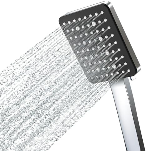 High Pressure Shower Head [TESTSIEGER], Power Shower Head with 6 Modes