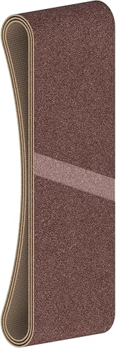 Bosch 3X PRO Paint on Wood and Hardwood X440 Sanding Belt for Sanders (for Paint on Wood, Hardwood, 75 x 480 mm, Grit 120, Professional Accessory Belt Sander)