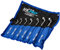 US PRO Tools 2984 Lot de 7 clés plates à col de cygne hexagonales doubles 35 degrés 6-19 mm