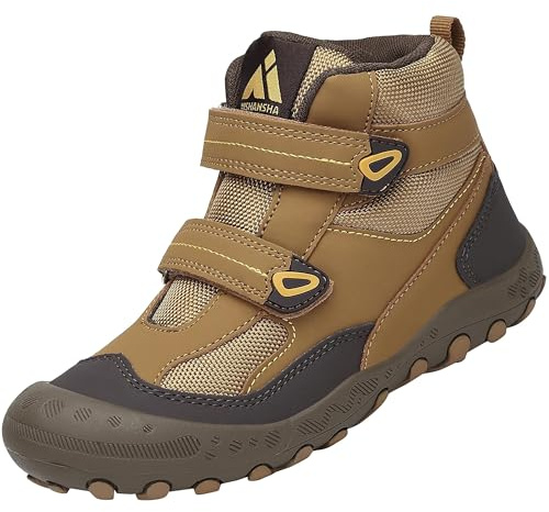Mishansha Zapatillas de Senderismo para Niños Antideslizante Niños Niñas Botas de Trekking Ligeras Deportivas Tallas 24-38 EU