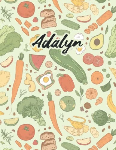 Adalyn: Weekly Menu Planner & Grocery ListDiabetes Superfoods Cookbook And Meal Planner