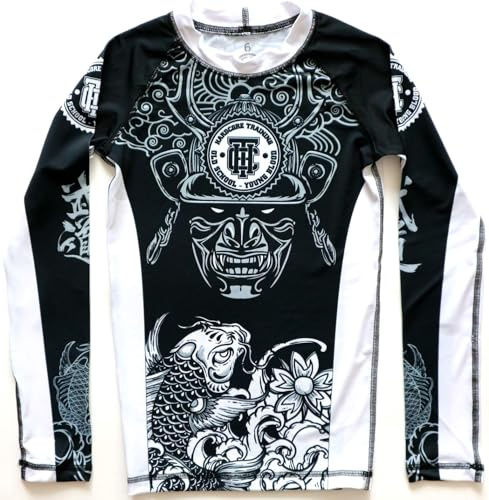 Hardcore Training Koi Rashguard Kinder BJJ No Gi MMA Grappling Kampfsport
