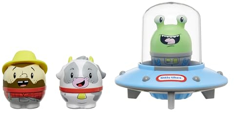 little tikes Toddle Tots Far out Farm - Juego para Niños Pequeños - Nave Espacial y 3 Personajes para Juegos de Simulación - Idea de Regalo y Juguete - Adecuado para Niños de 1 a 5 Años