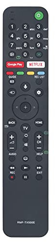 RMF-TX500E New Sustituir el Mando a Distancia por Voz Bravia 4K Smart HD OLED TV KD-55XH9299 KD-55XH9296 KD-55XH9288 KD-55XH9096 KD-55XH9077 KD-55XH9005 KD-85ZH8 KD-75ZH8