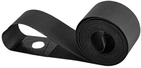 Vayliro 2 stycken fälgband Rim Tape Bike Tire Liner Cykeldäck Liner Nylon fälgband cykeltillbehör fälgband däckband slangskydd däck punkteringsskydd, svart, 27,5 tum, 25 mm bred