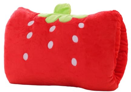 INSEOWI Adorable Cartoon Hugging Cushion Hand Warmer with Soft Cotton Filling Cuddling Pillow Arm for Home Office Warmer Plush