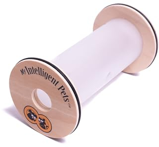 My Intelligent Dogs Interaktives Hundespielzeug Intelligenz - Intelligenzspielzeug für Hunde & Katze - Interaktives Spielzeug Hund, Katzenspielzeug - Denkspiele für Hunde - Happy Roll