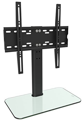 RICOO Supporto TV da tavolo FS304W Televisore 30-55 (76-140 cm) Staffa universale Piedistallo televisione LED/LCD/Curvo VESA 200 x 200-400 x 400