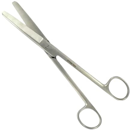 Cisaux Mousse Boue Rond Usage médicale Professionnel ou Domestique 14 cm INOX