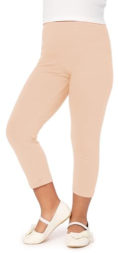Merry Style Mädchen 3/4 Leggings aus Baumwolle MS10-226 (Nude,116)
