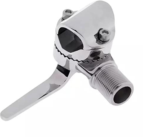 Marine Aerial Base - Marine Radio Antenna 316 Stainless Steel for Boats - Antenna Mounts - VHF Antenna Mount with Adjustable Base, Marine Installation Accessories Marine