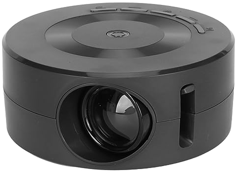 Mini LED Projector, 1080P WiFi Movie Projector with Built in Speaker for IOS for Android, Support Same Screen Function, Portable Small Video Projector for Home Travel